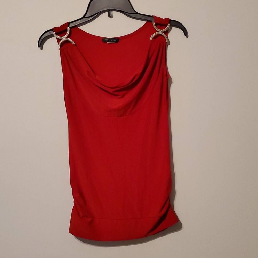 Red dressy shirt